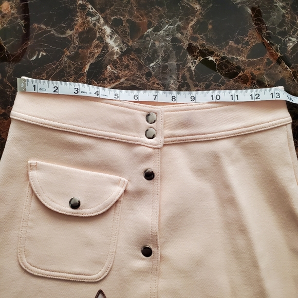 UNIF | Valen Skirt in Baby Pink - Picture 6 of 8